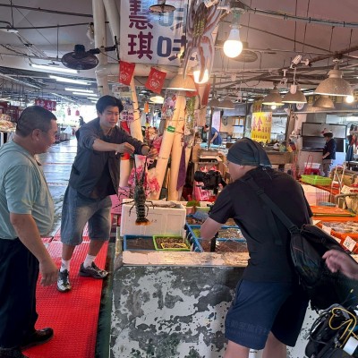 新加坡節目組-台灣拍攝活動